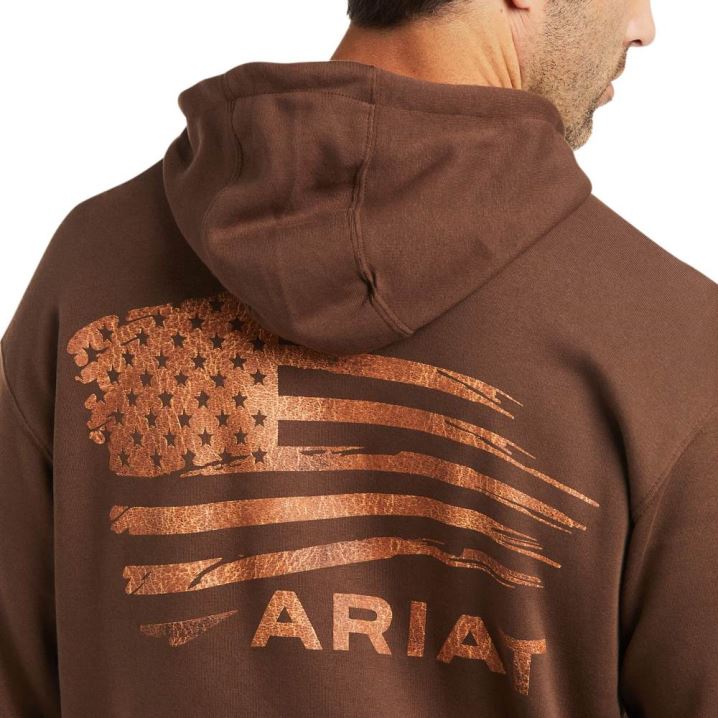 Ariat Patriot 2.0 Sweatshirt Rjave Rjave | CleaBX98