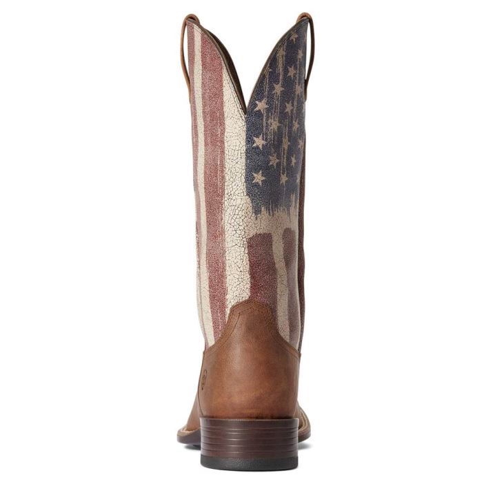 Ariat Patriot Ultra Western Boot Sorrel Crunch | Lfml95Ba