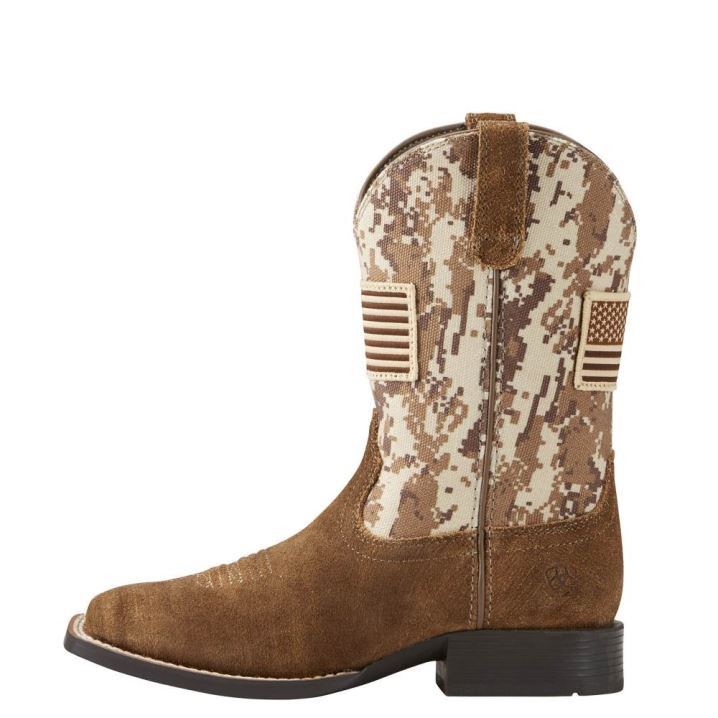 Ariat Patriot Western Boot Maskirni Vzorec | xFP3aZPN