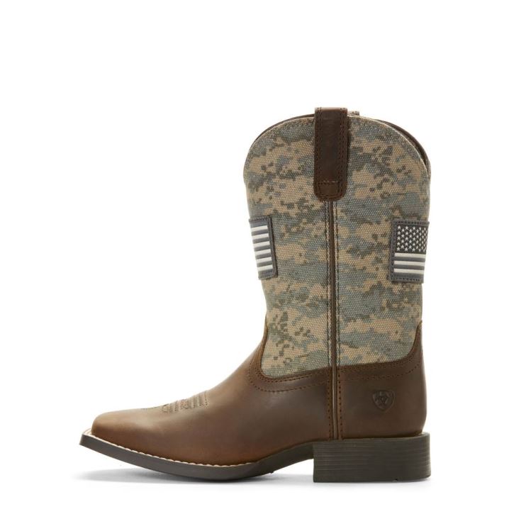 Ariat Patriot Western Boot Rjave | 7AQrIcqw