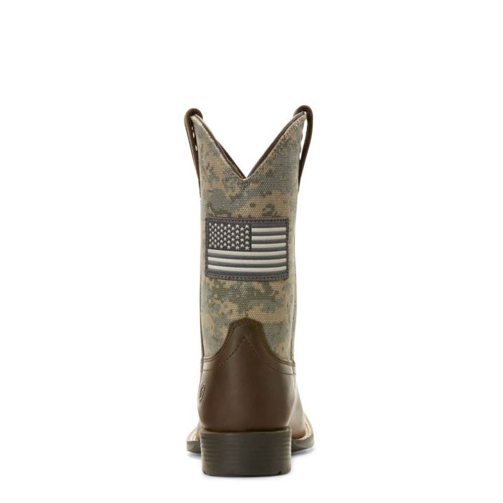 Ariat Patriot Western Boot Rjave | 7AQrIcqw