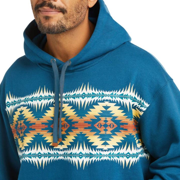 Ariat Pendleton Hoodie Sweatshirt Night Dance | ZKEOG3zh