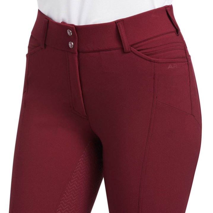 Ariat Prelude Full Seat Breech Zinfandel | CnhvZY4M