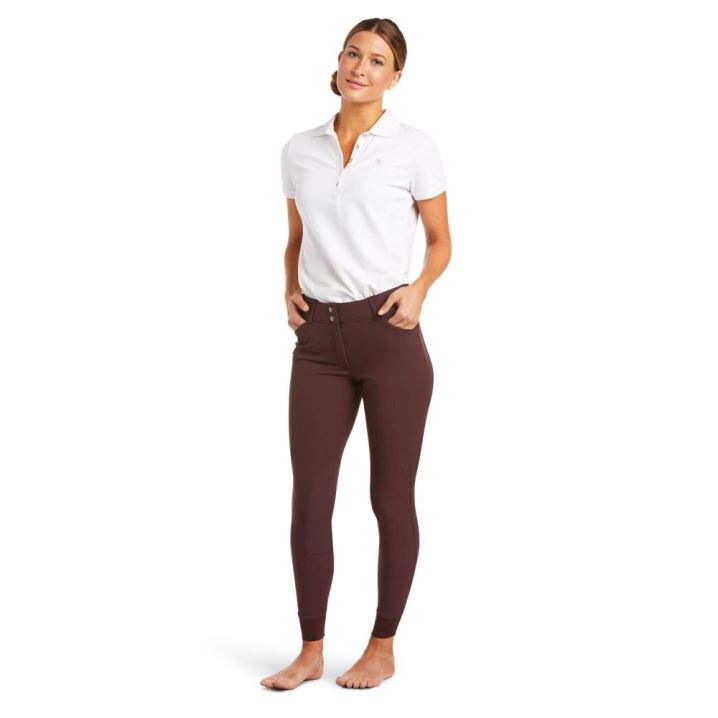 Ariat Prelude Knee Patch Breech Cocoa | mbAOjGKV