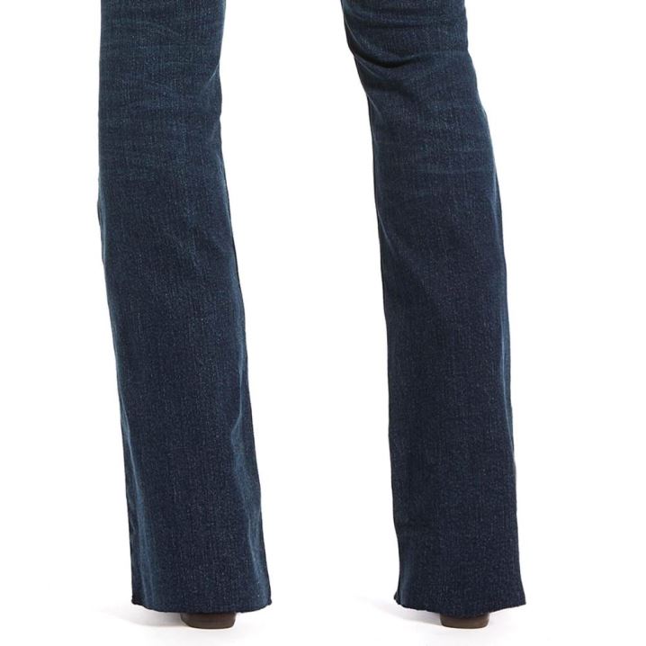 Ariat Premium High Rise Flare Jean Modre | ebKW6guW