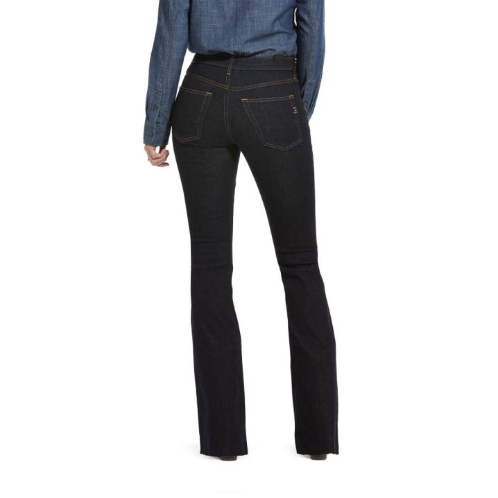 Ariat Premium High Rise Flare Jean Rinse | 3b4pro4v