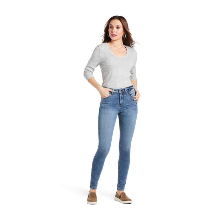 Ariat Premium High Rise Skinny Jean Stretch Asmu Cameroon | 96xLfgeP