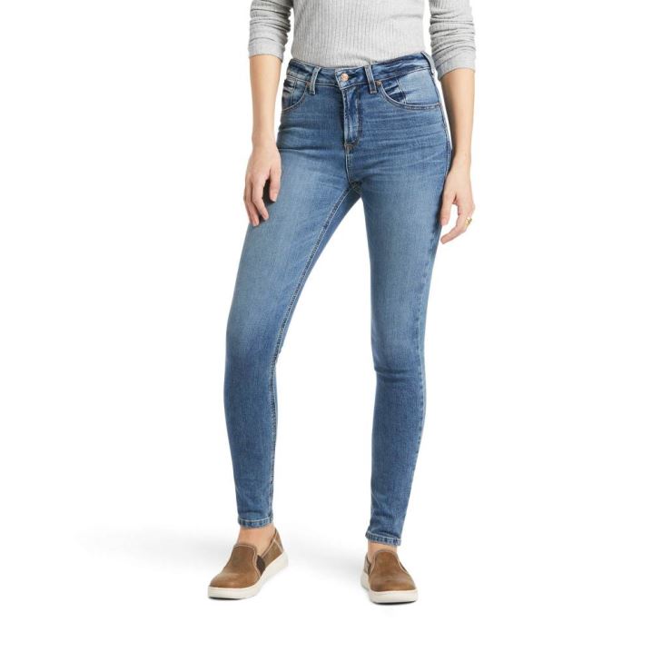 Ariat Premium High Rise Skinny Jean Stretch Asmu Cameroon | 96xLfgeP