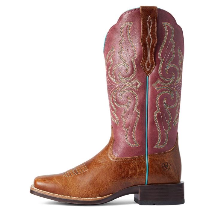 Ariat Primera StretchFit Western Boot Temno Rjave | UeUPxL8g