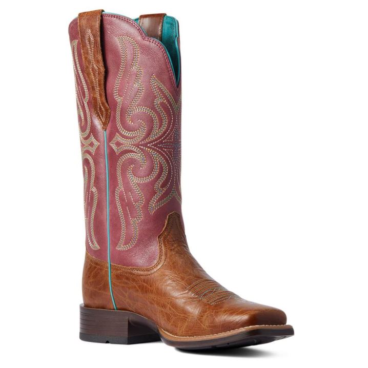 Ariat Primera StretchFit Western Boot Temno Rjave | UeUPxL8g