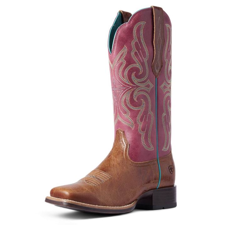 Ariat Primera StretchFit Western Boot Temno Rjave | UeUPxL8g