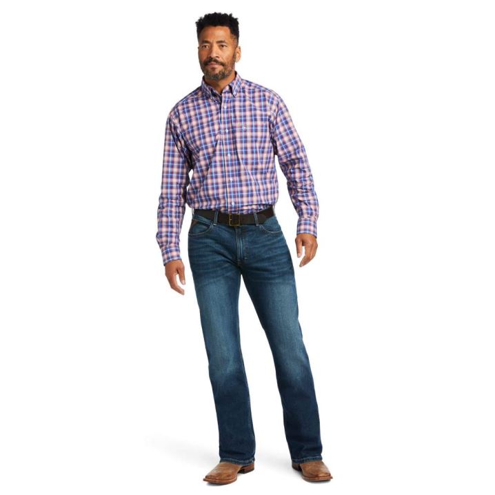 Ariat Pro Series Aaron Classic Fit Shirt Rjave | ixECpaoN