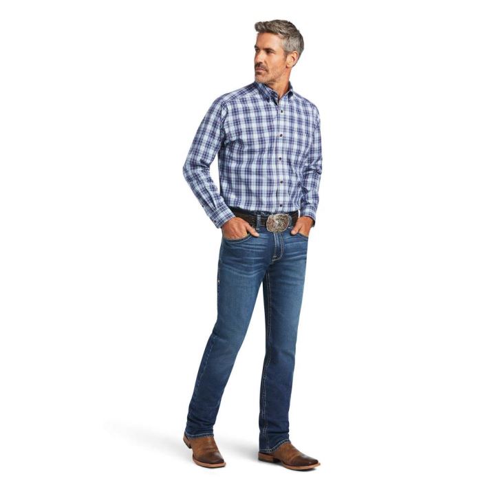 Ariat Pro Series Ivy Classic Fit Shirt Modre | pAqemuRW