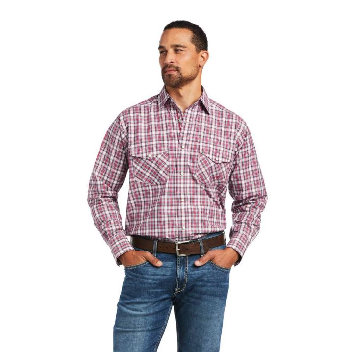 Ariat Pro Series Judson Classic Fit Shirt Roza | myrCbn4B