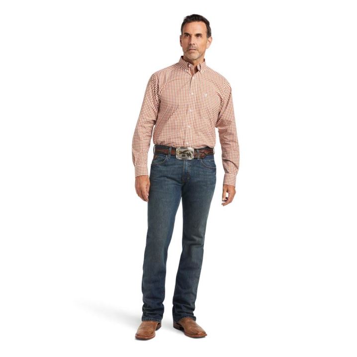 Ariat Pro Series Kash Classic Fit Shirt Caramel Cafe | uPn4VxlS