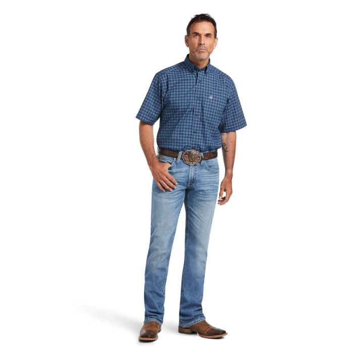 Ariat Pro Series Kyree Stretch Classic Fit Shirt Skyfall | 4ME6eaE6