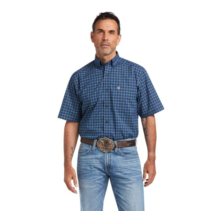 Ariat Pro Series Kyree Stretch Classic Fit Shirt Skyfall | 4ME6eaE6