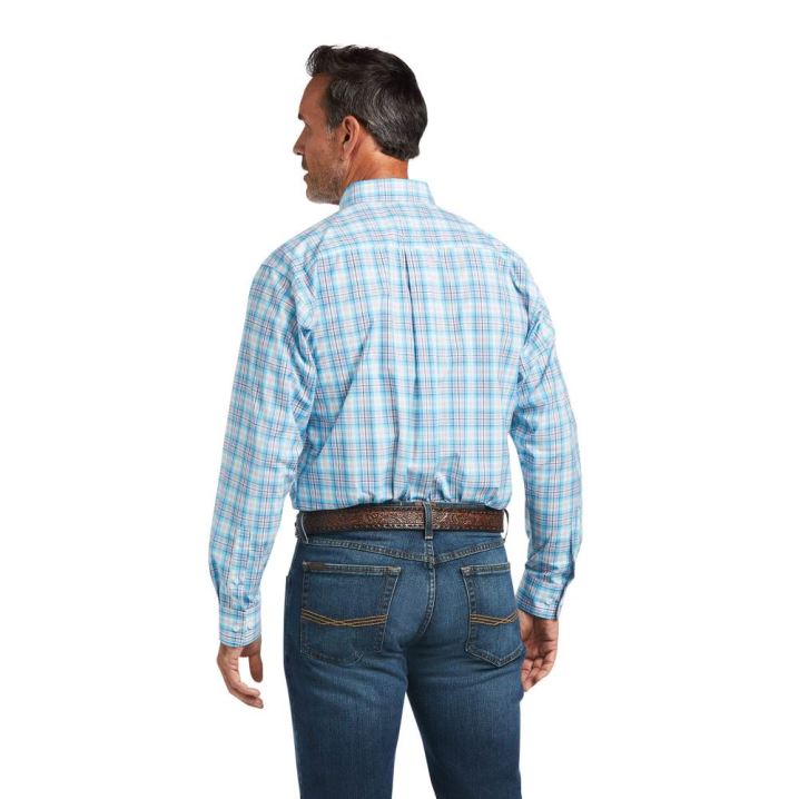 Ariat Pro Series Quimby Classic Fit Shirt Bachelor Button | SxAVCO06