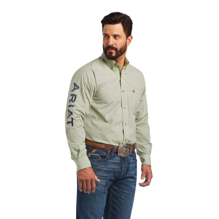 Ariat Pro Series Team Drew Fitted Shirt Bele | er2Jb1JY