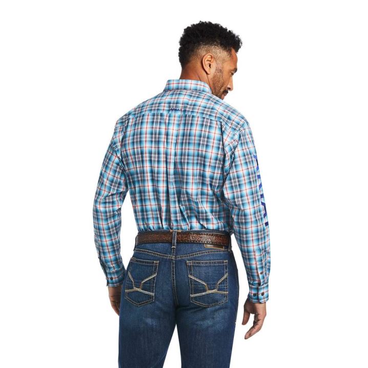 Ariat Pro Series Team Patten Classic Fit Shirt Riviera | c0scJLuG