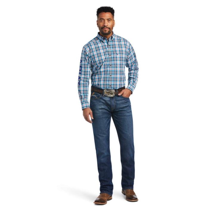 Ariat Pro Series Team Patten Classic Fit Shirt Riviera | c0scJLuG