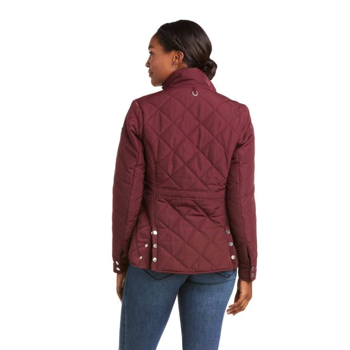 Ariat Province Jacket Windsor Wine | 3UXpZTaJ