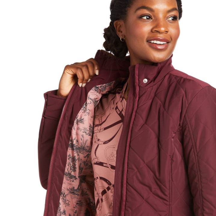 Ariat Province Jacket Windsor Wine | 3UXpZTaJ