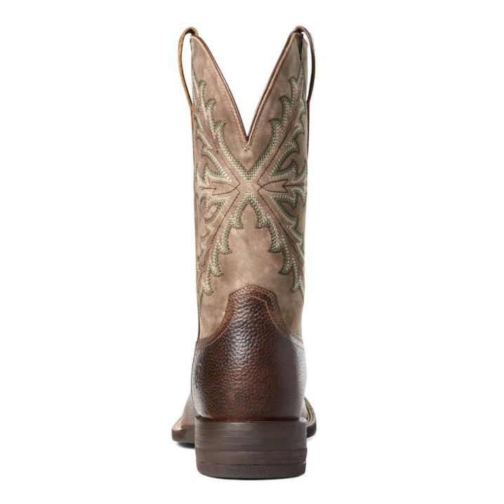 Ariat Qualifier Western Boot Rjave | Dr9gxtqP