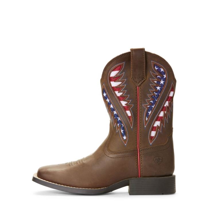 Ariat Quickdraw VentTEK Western Boot Rjave | 1UAVFkAh