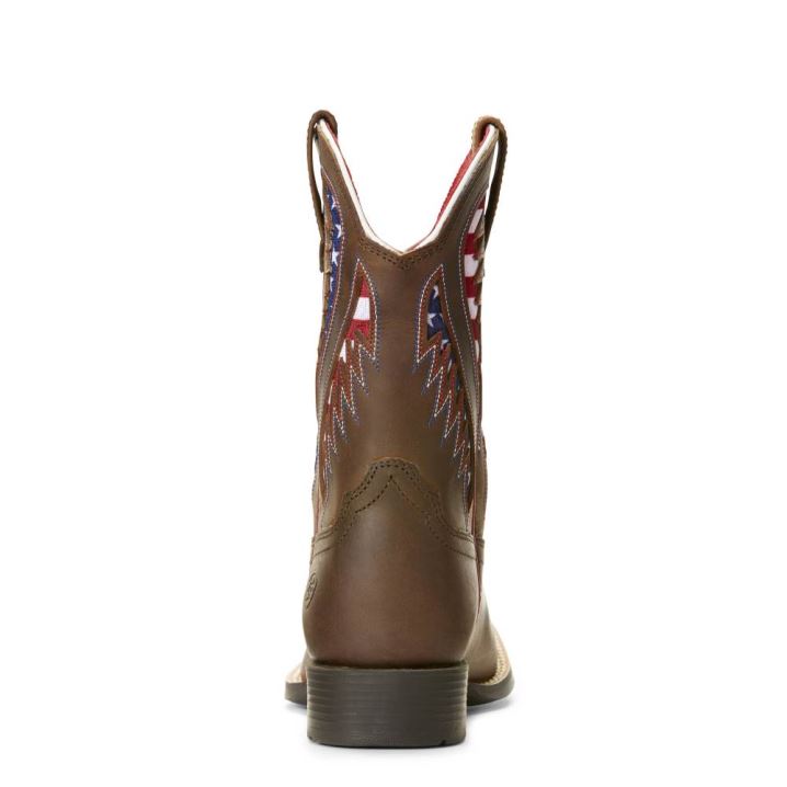 Ariat Quickdraw VentTEK Western Boot Rjave | 1UAVFkAh