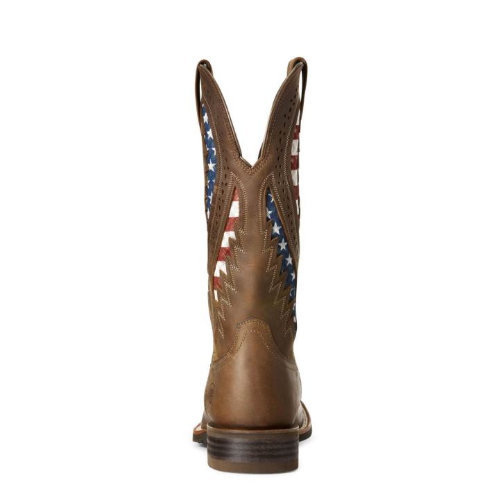 Ariat Quickdraw VentTEK Western Boot Rjave | WAEBgnh6