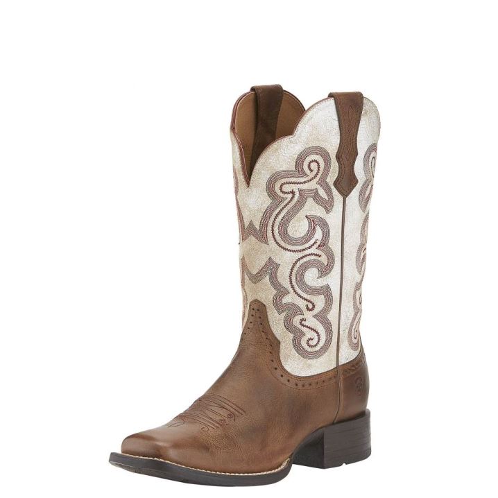 Ariat Quickdraw Western Boot Bež | 95n4j2jp