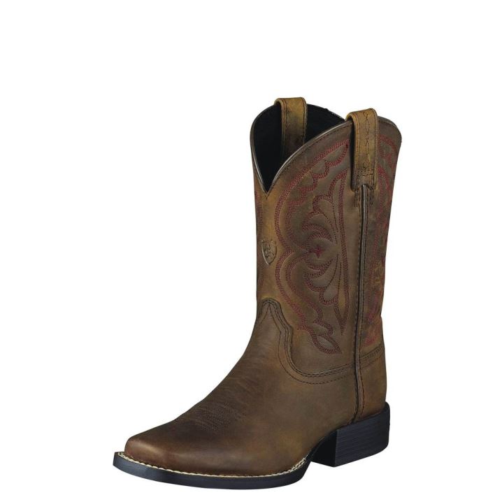 Ariat Quickdraw Western Boot Rjave | B5xmecSo