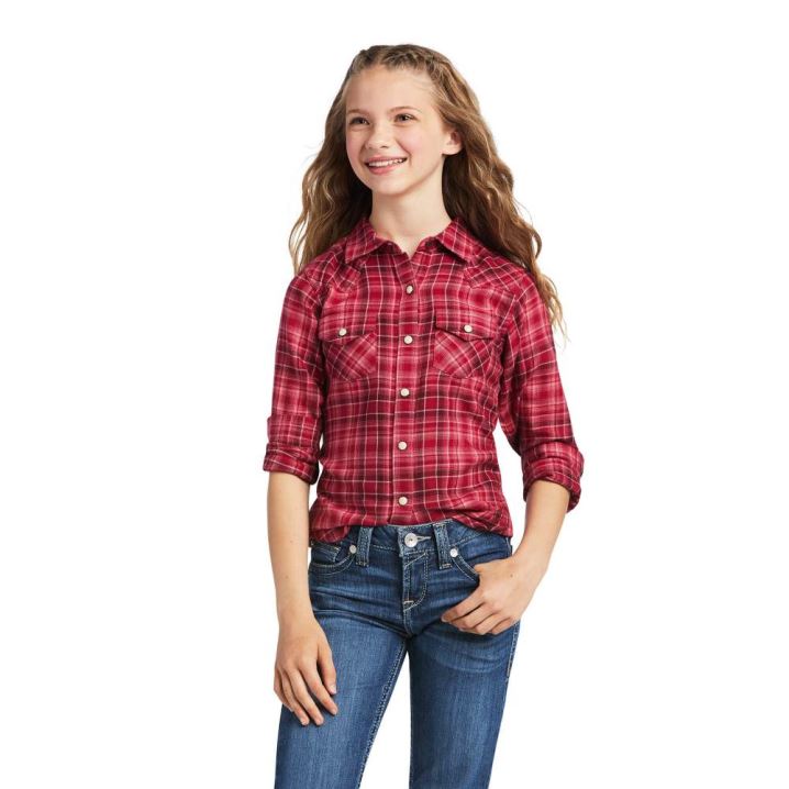 Ariat REAL Adobe Shirt Adobe Plaid | 9H5pHRMY