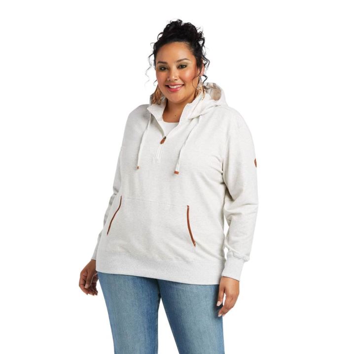 Ariat REAL Elevated Hoodie Bele | rlO4BZxr