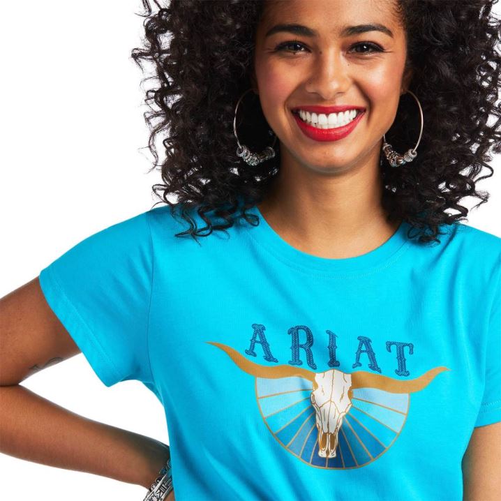 Ariat REAL Pacific Steerhead Tee Merman | gYVTd7aP