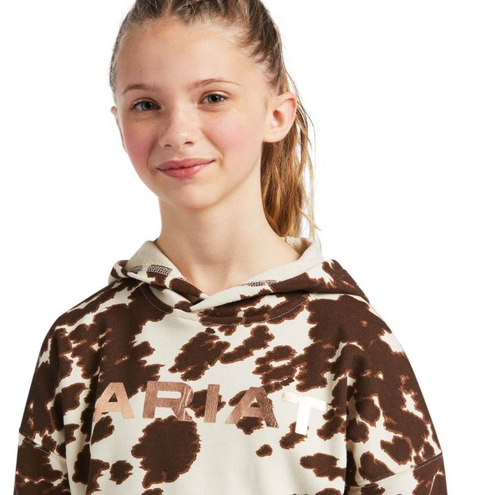 Ariat REAL Pony Hoodie Rjave | ZfnRhfOt