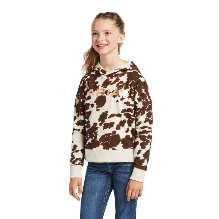 Ariat REAL Pony Hoodie Rjave | ZfnRhfOt