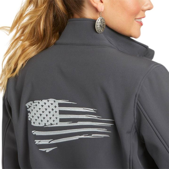 Ariat REAL Team Patriot Softshell Jacket India Ink | NhykNy7X