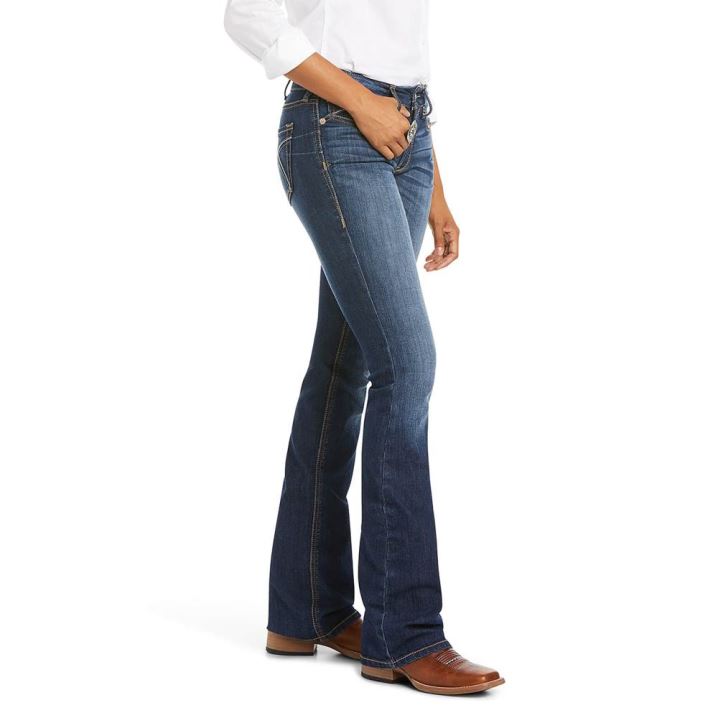 Ariat R.E.A.L. Perfect Rise Stretch Rosa Boot Cut Jean Lita | MsAsE3cq