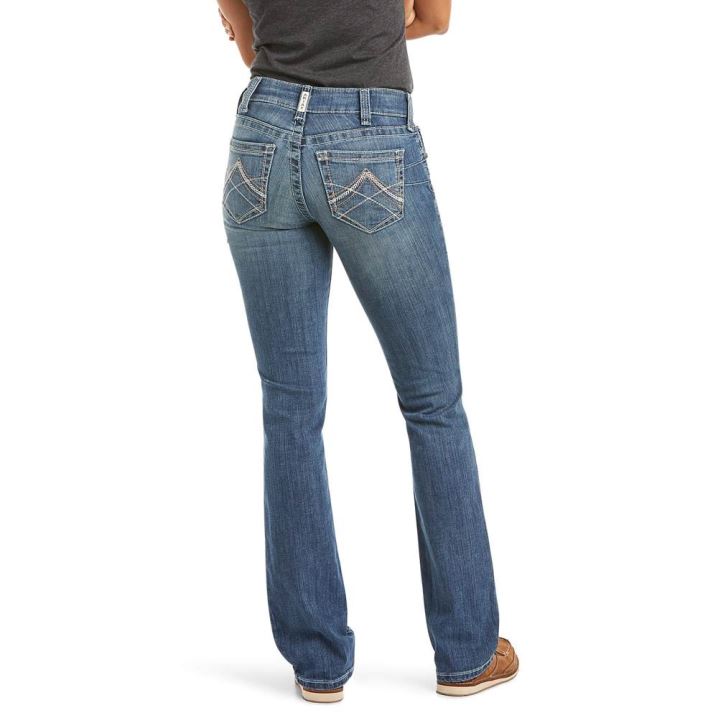 Ariat R.E.A.L. Straight Leg Jean Rainstorm | px2LEAQV