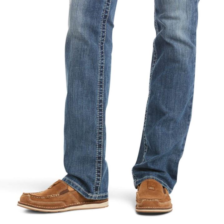 Ariat R.E.A.L. Straight Leg Jean Rainstorm | px2LEAQV