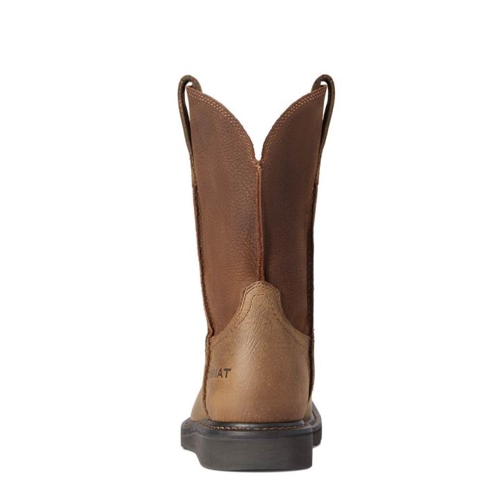 Ariat Rambler Wedge Steel Toe Work Boot Earth | RSR76UyN