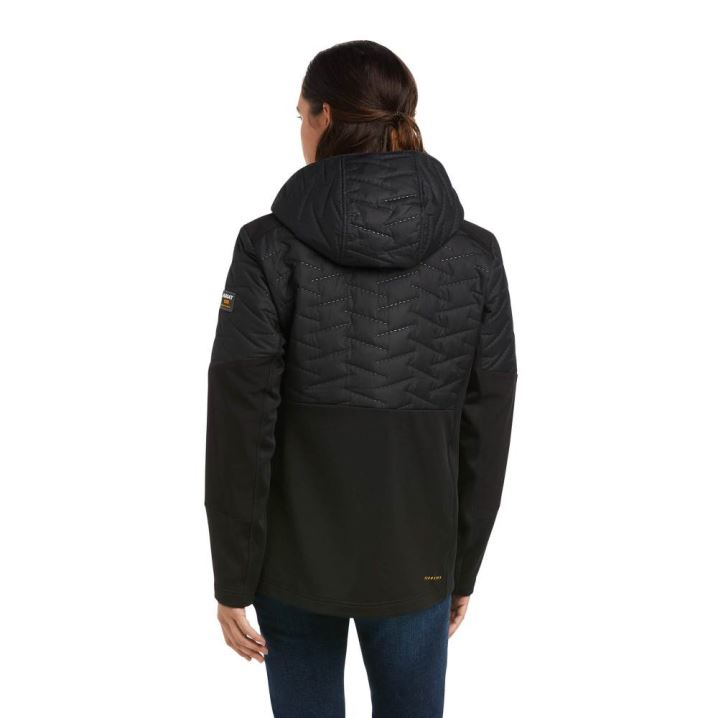 Ariat Rebar Cloud 9 Insulated Jacket Črne | bpV3hoJc