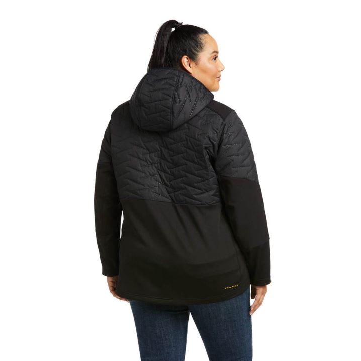 Ariat Rebar Cloud 9 Insulated Jacket Črne | bpV3hoJc