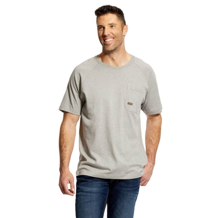 Ariat Rebar Cotton Strong T-Shirt Sive | dxYeoULq