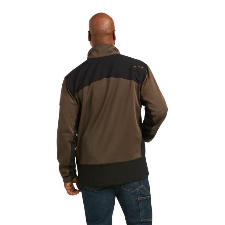 Ariat Rebar Dri-Tech DuraStretch Fleece Hibrid Jacket Wren | 5pcrhtfO