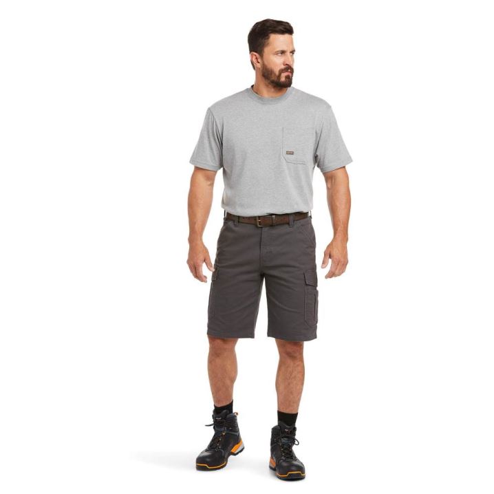 Ariat Rebar DuraStretch Made Tough Cargo Short Sive | BsAlwwkw