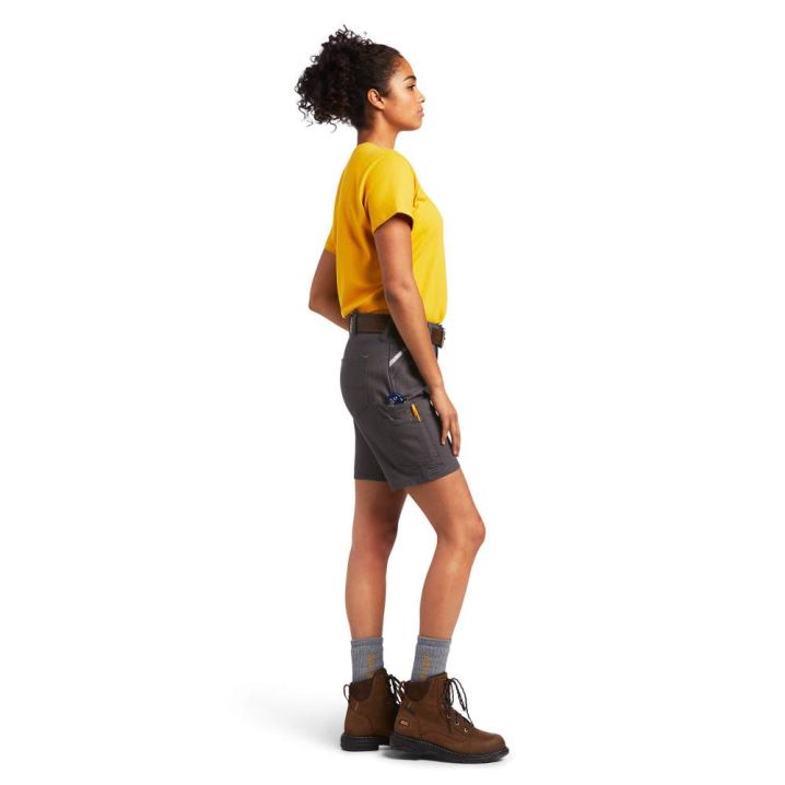 Ariat Rebar DuraStretch Made Tough Short Sive | Wcq89DIf