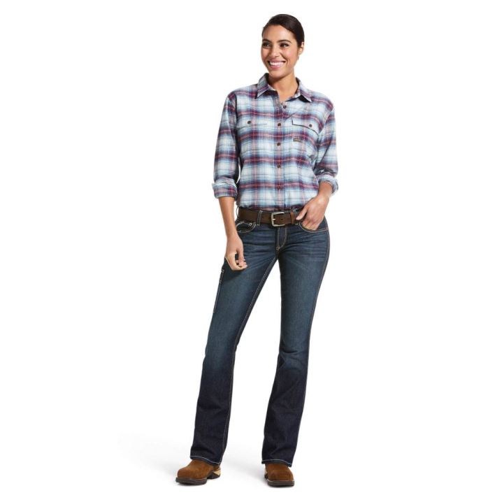 Ariat Rebar DuraStretch Riveter Boot Cut Jean Hallow | gppai3xE